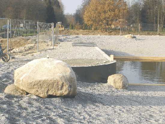 die Quellsteine sind versetzt